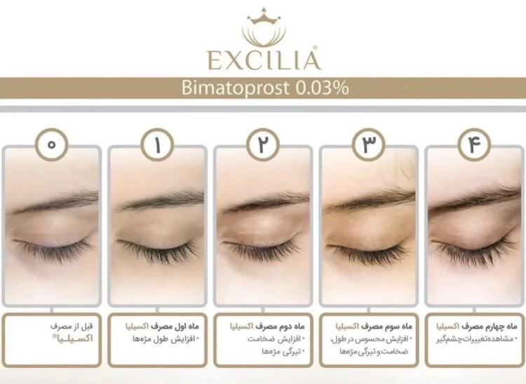 محلول تقویت کننده مژه و ابرو اکسیلیا